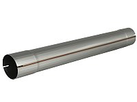 Muffler Delete Pipe, 4" x 30" OAL - SS409