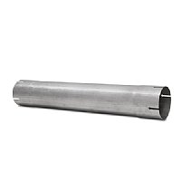 Muffler Delete Pipe, 5" x 30" OAL - Aluminized